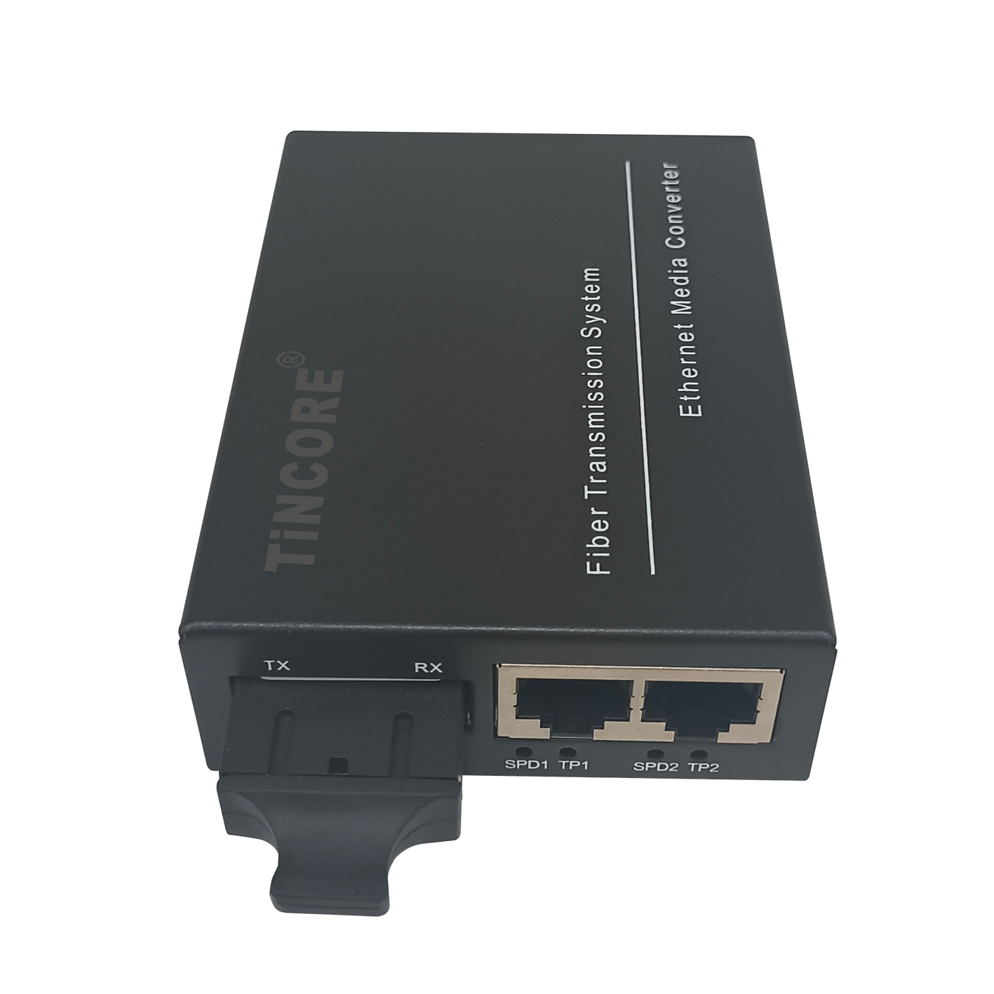 China Manufacturer 10/100M single mode dual fiber 1  optical port+2 RJ45 ports fiber switch