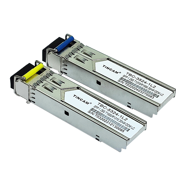 1.25G SFP Module BIDI Single mode Single fiber 20km DDM